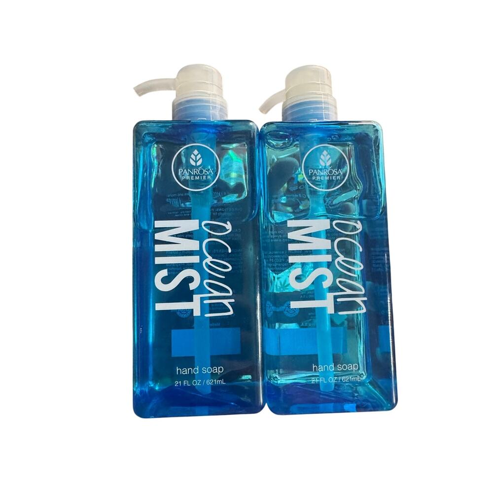 Panrosa Premier Ocean Mist Hand Soap 21oz Lot of 2 Moisturizing Fresh Scent - Picture 2 of 2